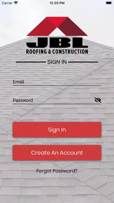 Tangkapan skrin JBL Roofing