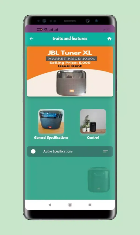 Capturas de tela do Jbl Tuner Xl portable guide