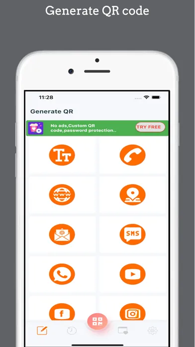 QR scanner - QR code reader . Screenshots