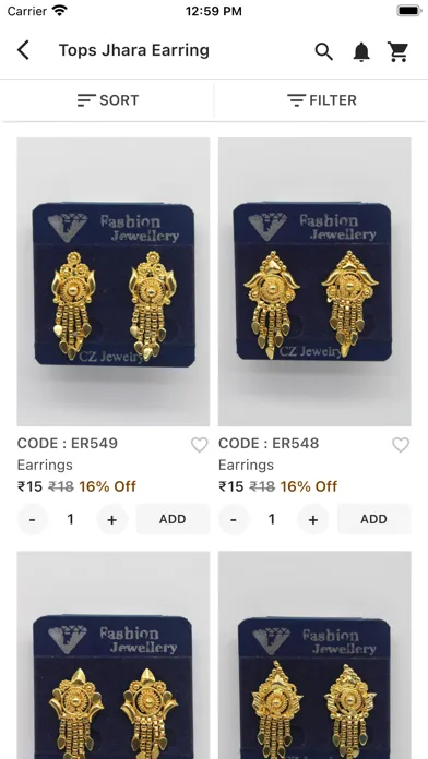 JB Ornaments Imitation Jewelry स्क्रीनशॉट