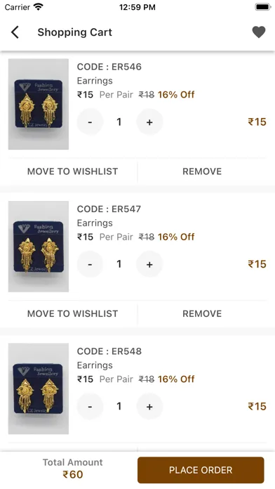 JB Ornaments Imitation Jewelry स्क्रीनशॉट