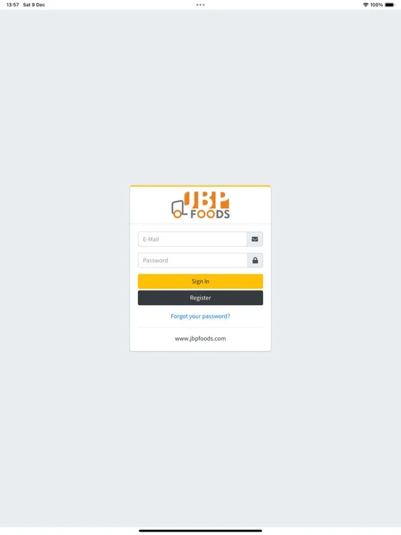 JBP Foods Ltd iPad  Ekran Görüntüleri