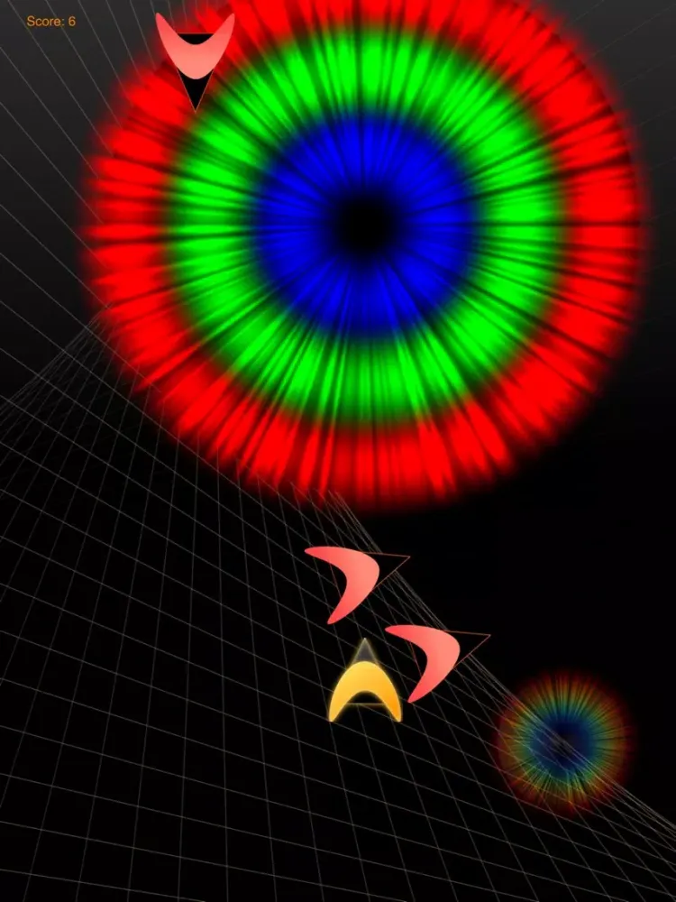 Tangkapan layar Gravity Blaster iPad 