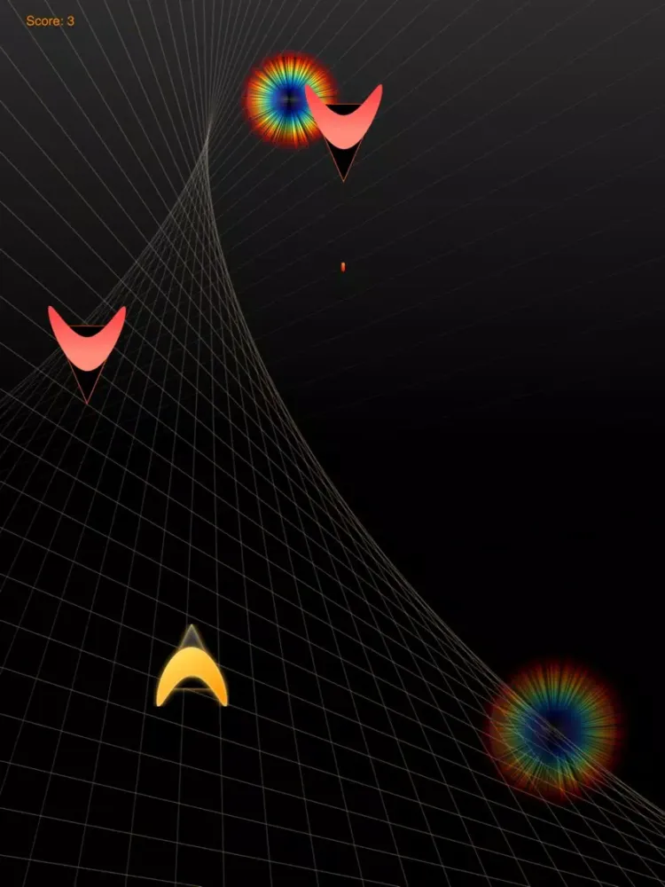 Tangkapan layar Gravity Blaster iPad 