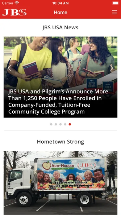 JBS Connect Screenshots
