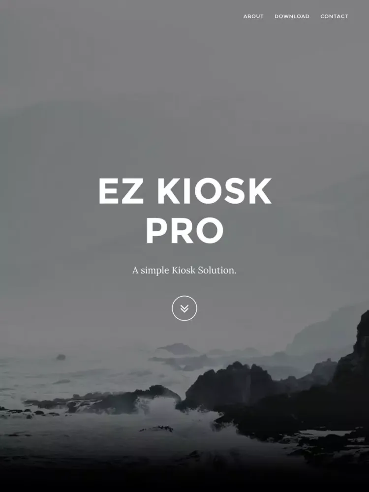 Capturas de tela do EZ Kiosk Pro iPad 