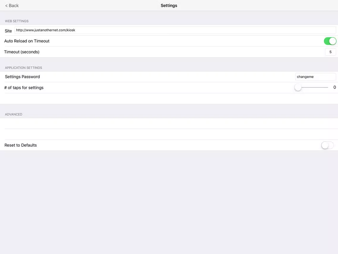 EZ Kiosk Pro iPad  स्क्रीनशॉट