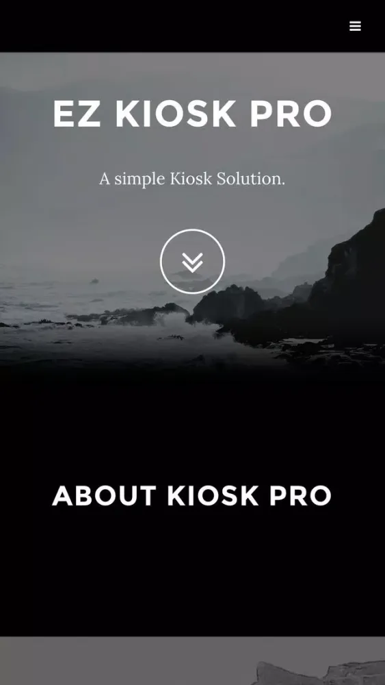Capturas de tela do EZ Kiosk Pro