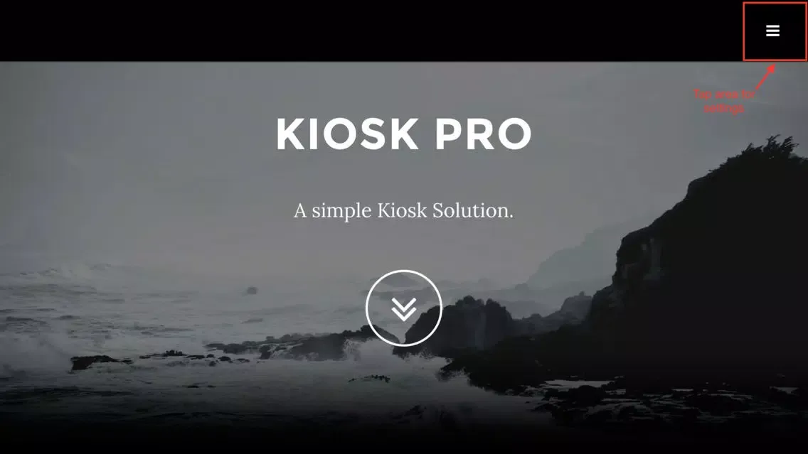 Capturas de tela do EZ Kiosk Pro