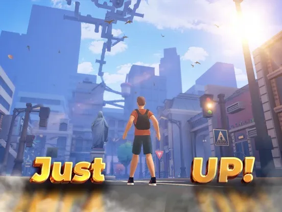 Just Up Go Parkour iPad  Ekran Görüntüleri