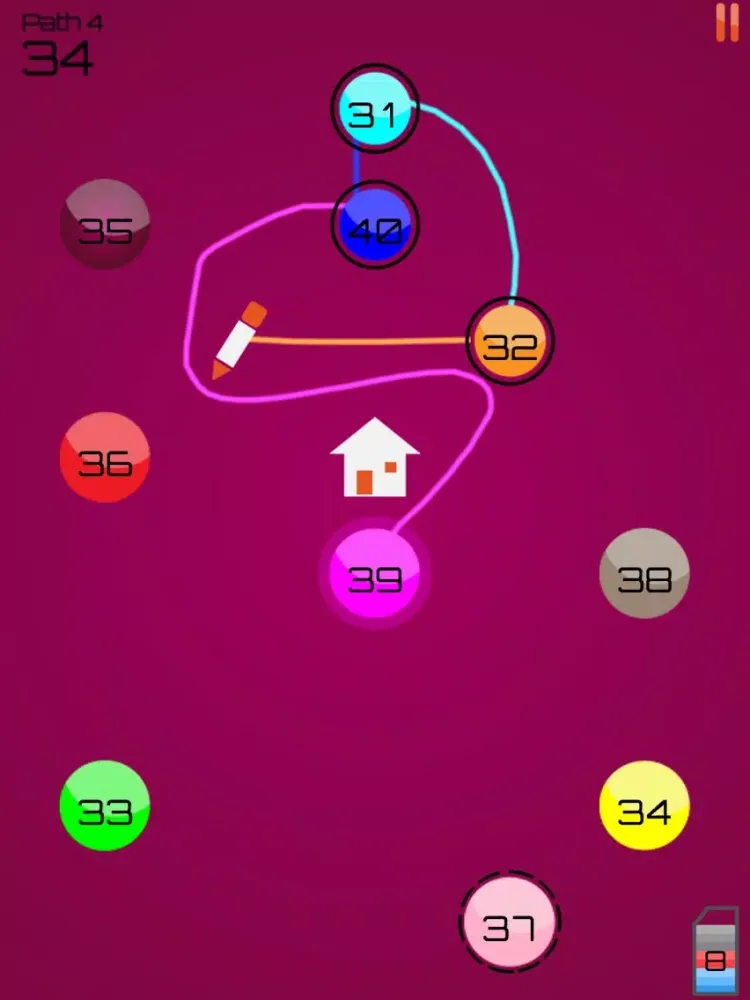 Tangkapan layar Pathfinder iPad 