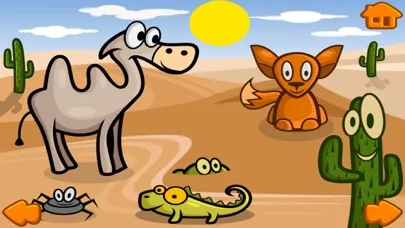 Captures d'écran de Toddler animal pointing book