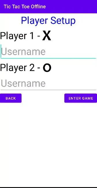Ảnh chụp màn hình của Tic Tac Toe Offline