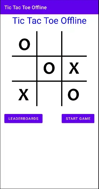Ảnh chụp màn hình của Tic Tac Toe Offline