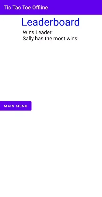 Ảnh chụp màn hình của Tic Tac Toe Offline