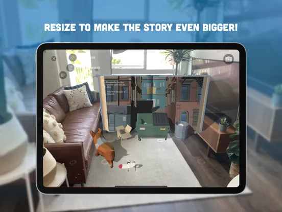 ภาพหน้าจอของ Paired AR iPad 