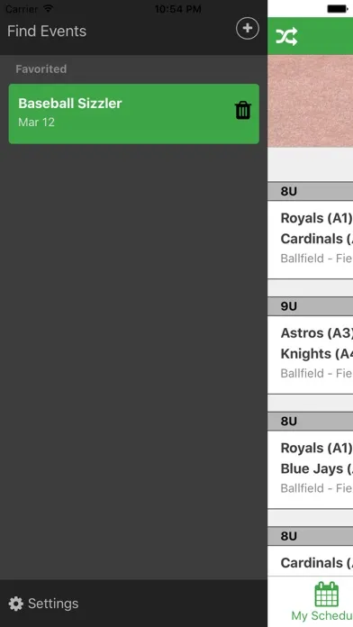 Triple Play Tournaments スクリーンショット