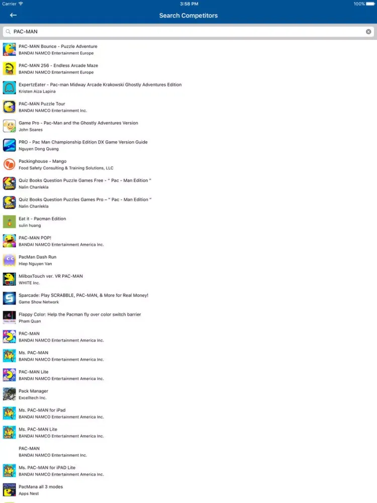 ภาพหน้าจอของ Kaos - ASO Keyword Optimizer iPad 