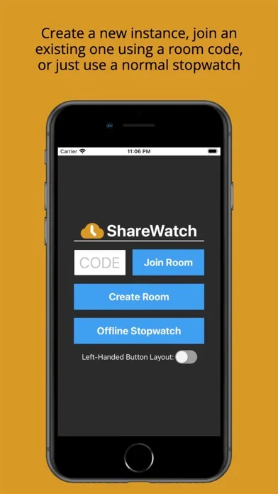 Ảnh chụp màn hình của Sharewatch: Communal Stopwatch