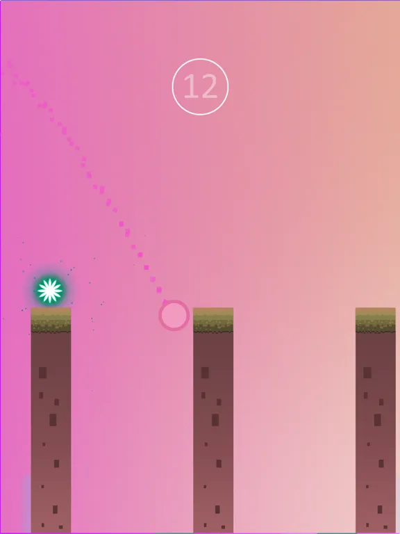 Tangkapan skrin The Bouncing Ball iPad 