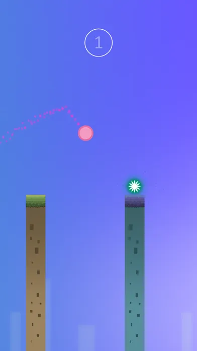 Tangkapan skrin The Bouncing Ball