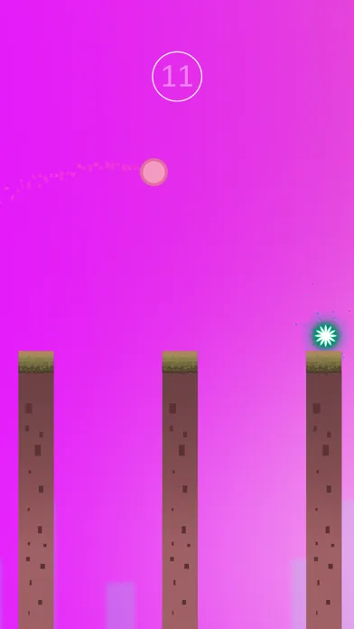 Tangkapan skrin The Bouncing Ball