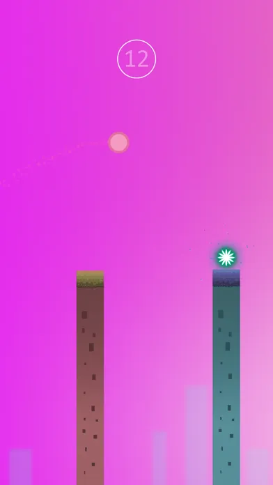 Tangkapan skrin The Bouncing Ball
