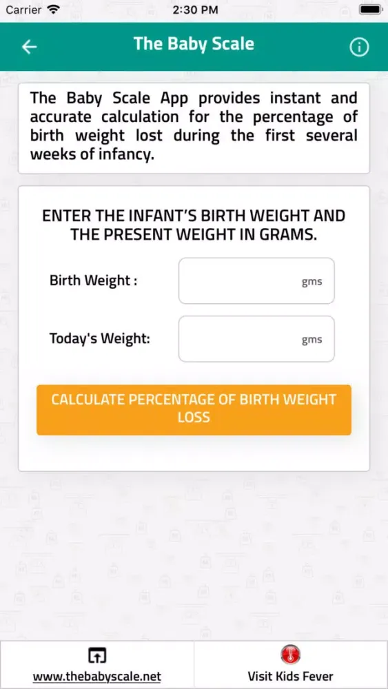 The Baby Scale Screenshots