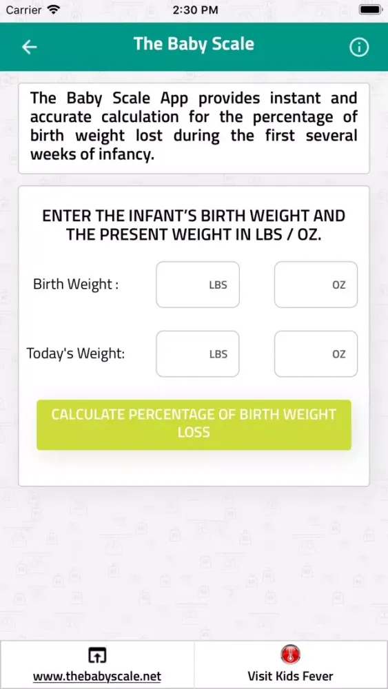 The Baby Scale Screenshots