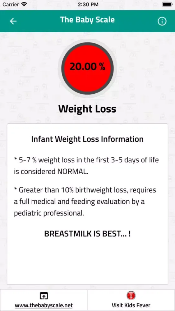 The Baby Scale Screenshots