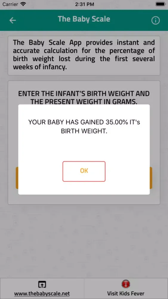 The Baby Scale Screenshots