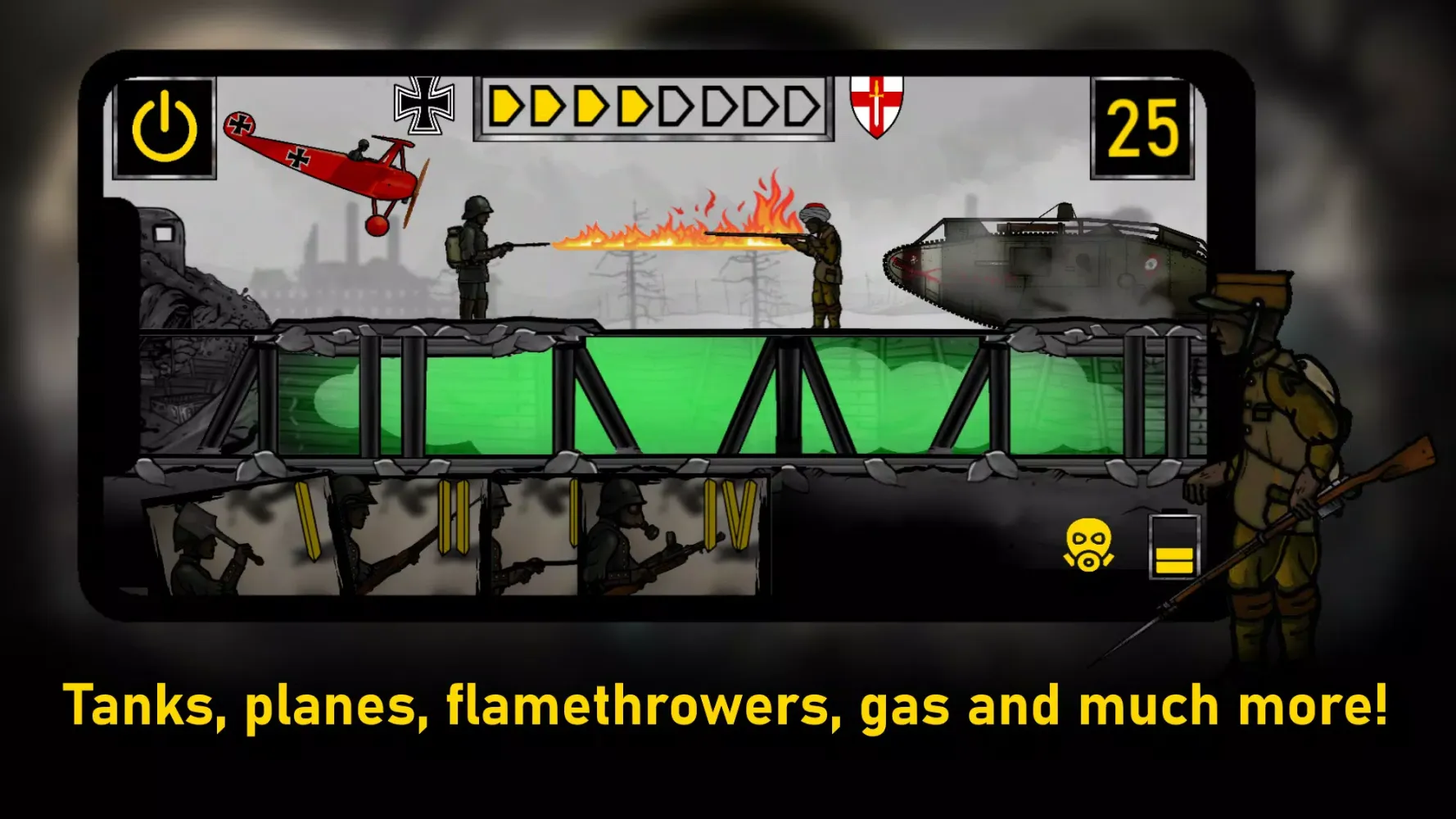 Dark: Great War - WW1 RTS应用截图