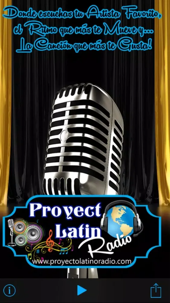 Proyecto Latino Radio Screenshots