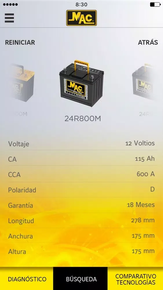 BatteryQ MAC ANDEAN स्क्रीनशॉट