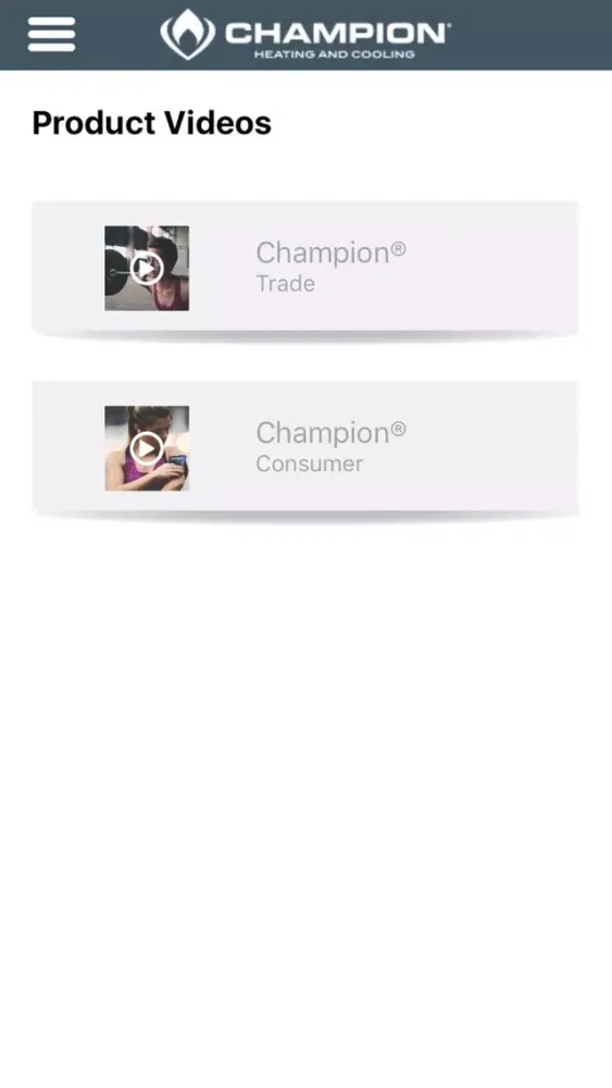 Champion® Momentum™应用截图