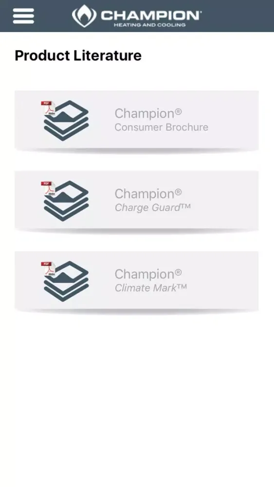 Champion® Momentum™应用截图