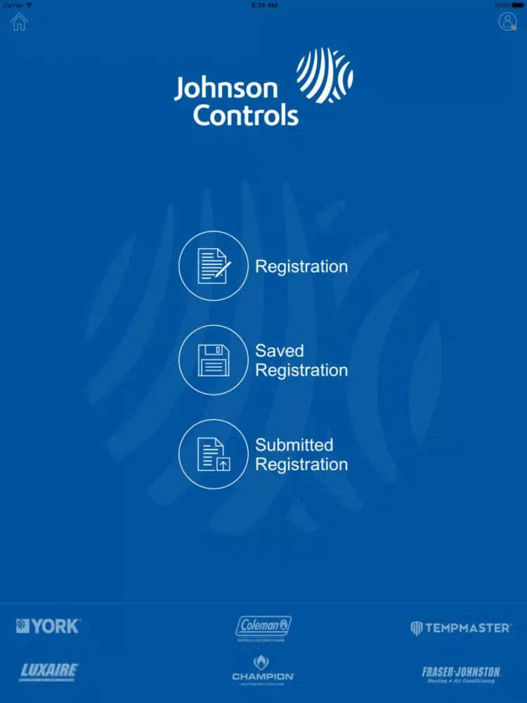 DS Warranty Registration iPad  스크린샷