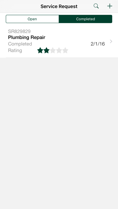 CBRE GWS Service Request স্ক্রিনশট
