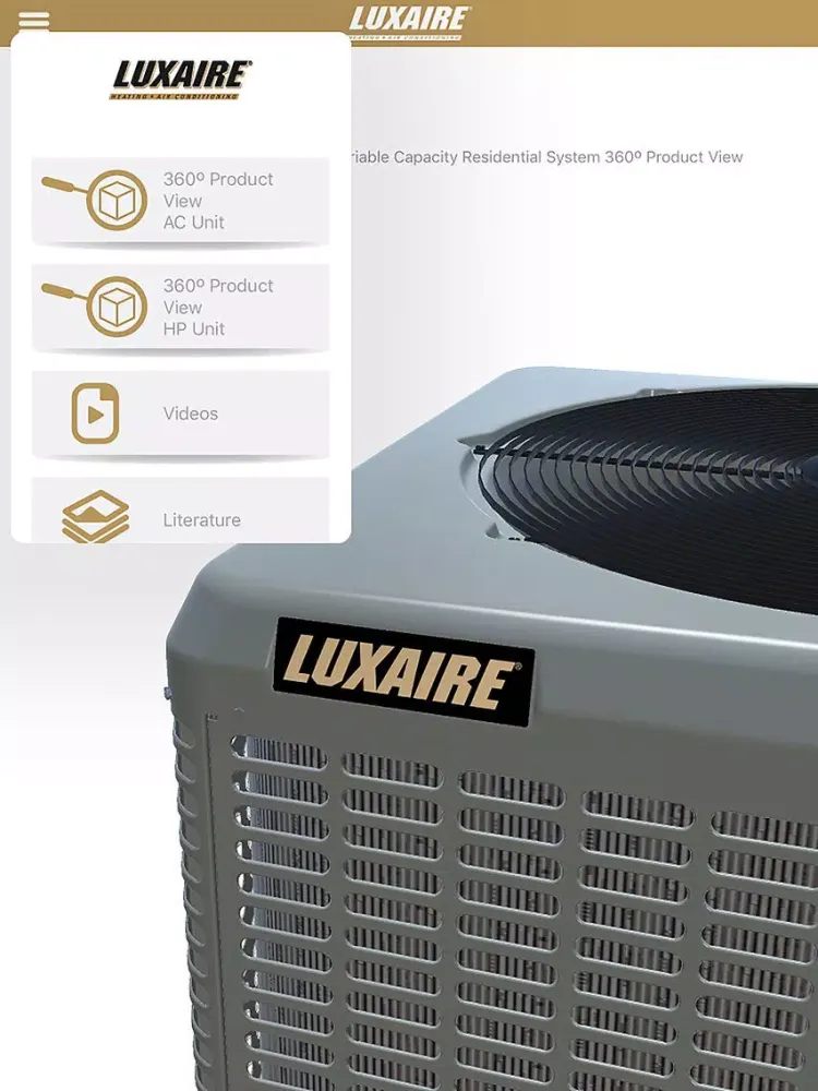 Luxaire® Acclimate™ iPad  سکرین شاٹس