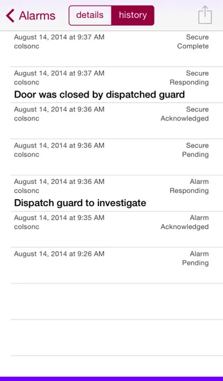 Captures d'écran de AlarmManager