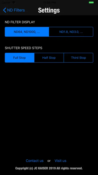 Screenshot di ND Filters