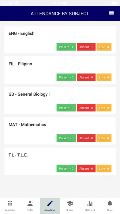 Ảnh chụp màn hình của JCKL Academy Inc.