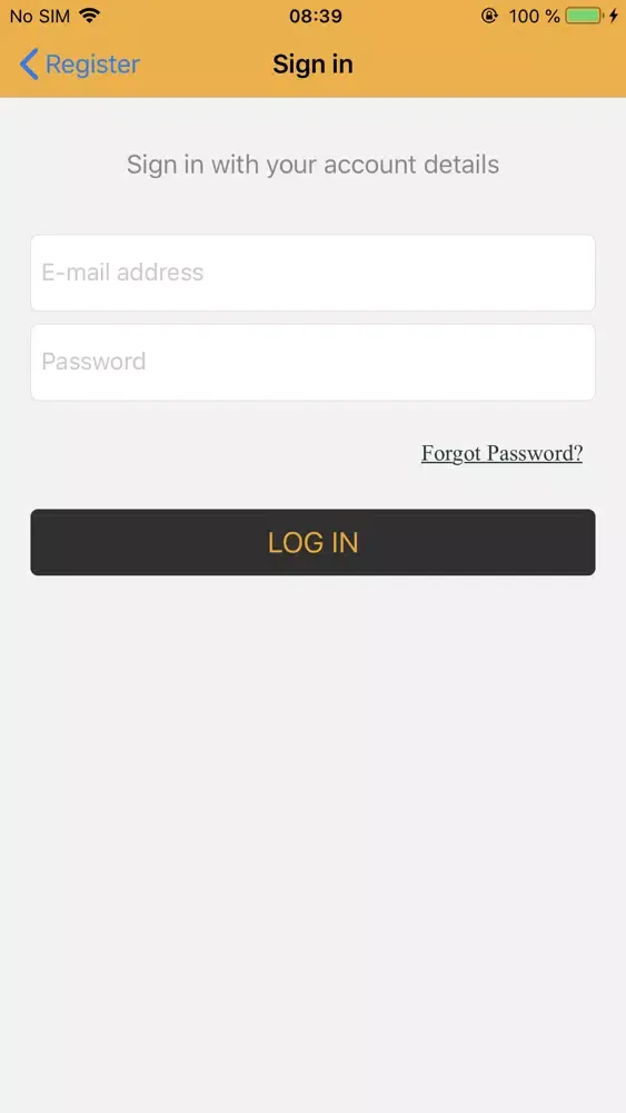 Ảnh chụp màn hình của JCM btConnect