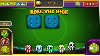Tangkapan skrin Dice Games Craps