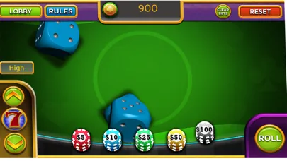 Tangkapan skrin Dice Games Craps