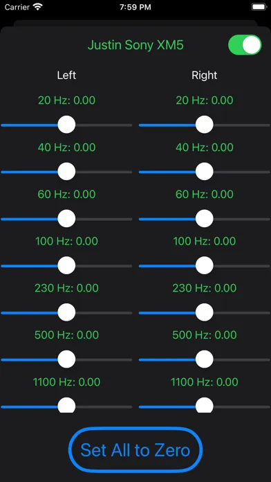 ภาพหน้าจอของ Spex Stereo EQ