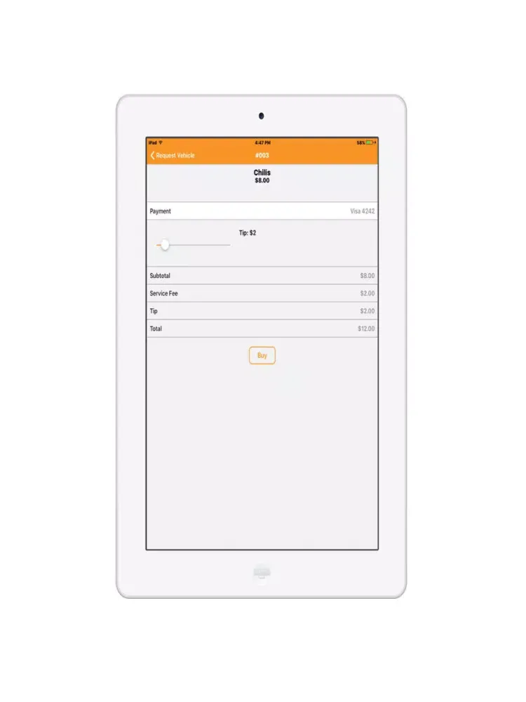 SmartPark-Valet iPad  스크린샷
