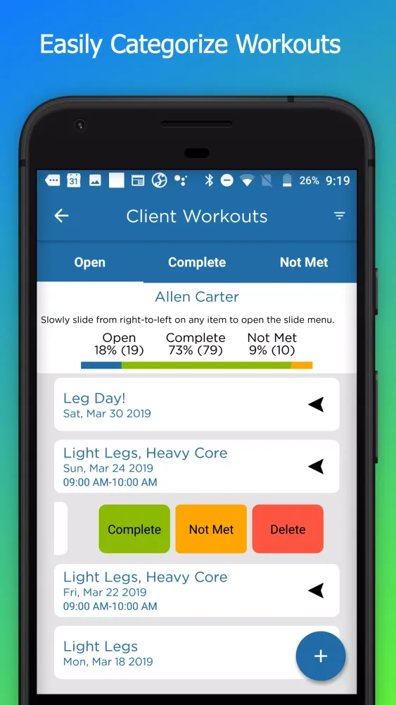 Captures d'écran de All Day Fitness