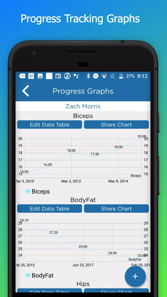 LDM Fit Screenshots