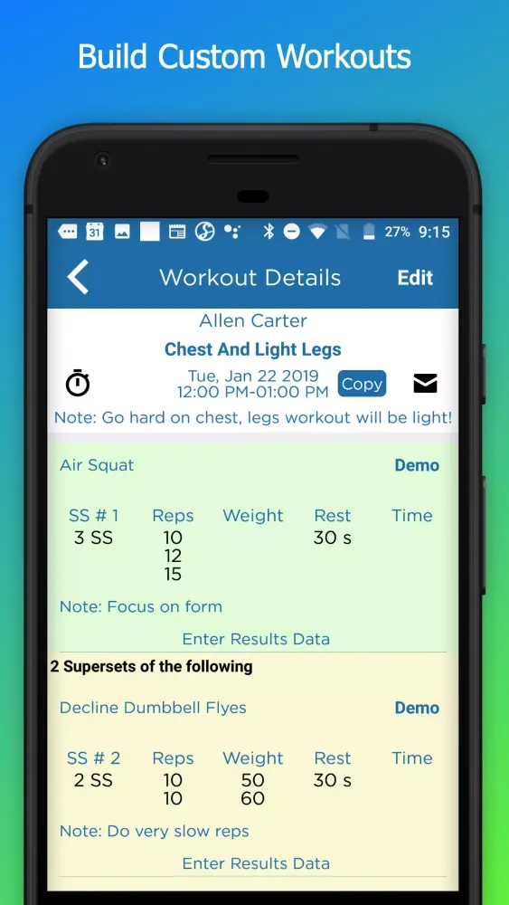 LDM Fit Screenshots